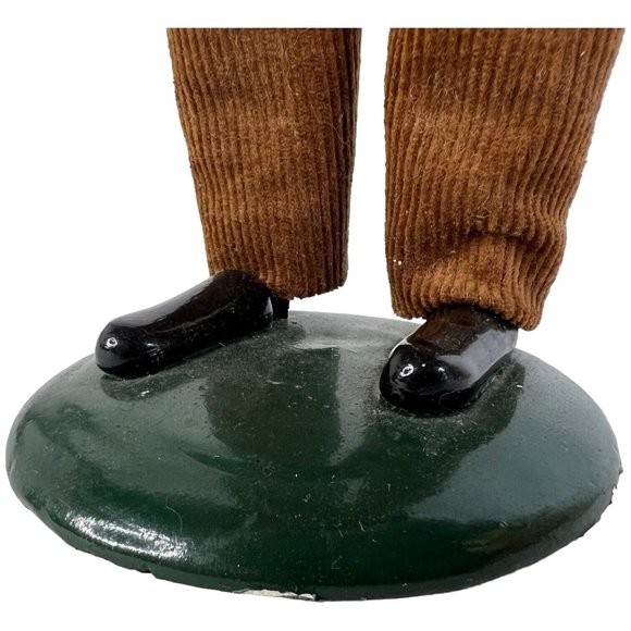 Byers Choice Caroler Man Holding Sheet Music Accordion Signed Limited Edition - Picture 8 of 12